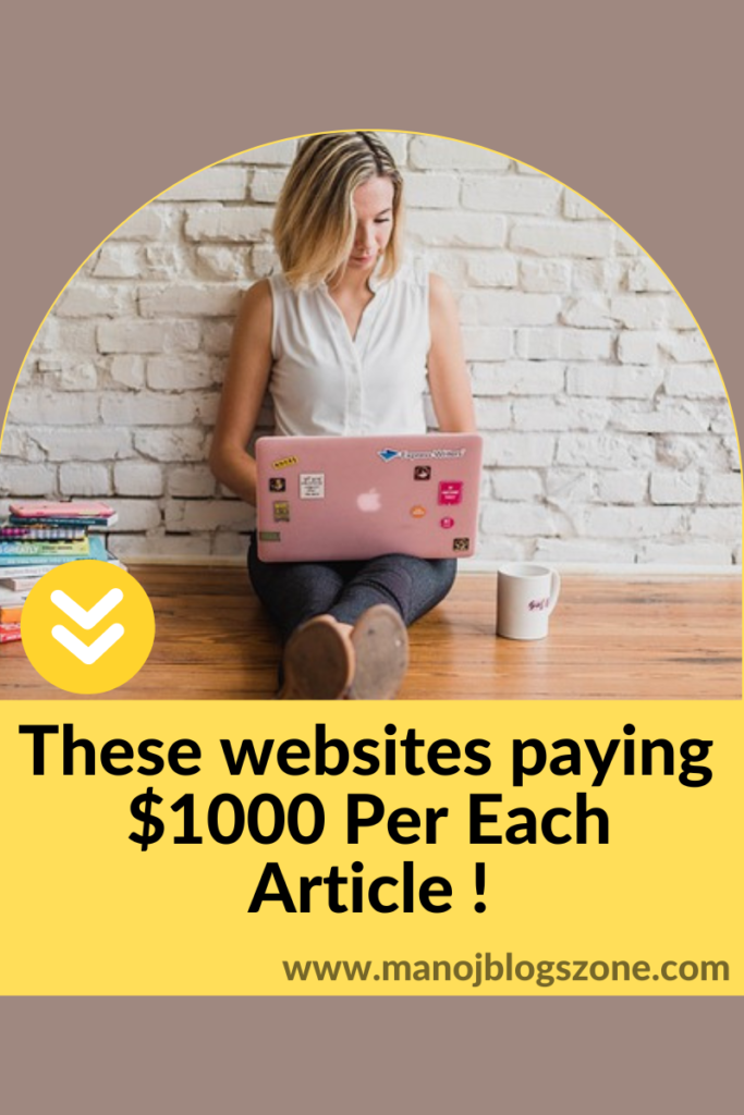 Website paying $1000 for each article